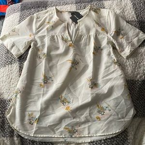 Eddie Bauer Floral Blouse